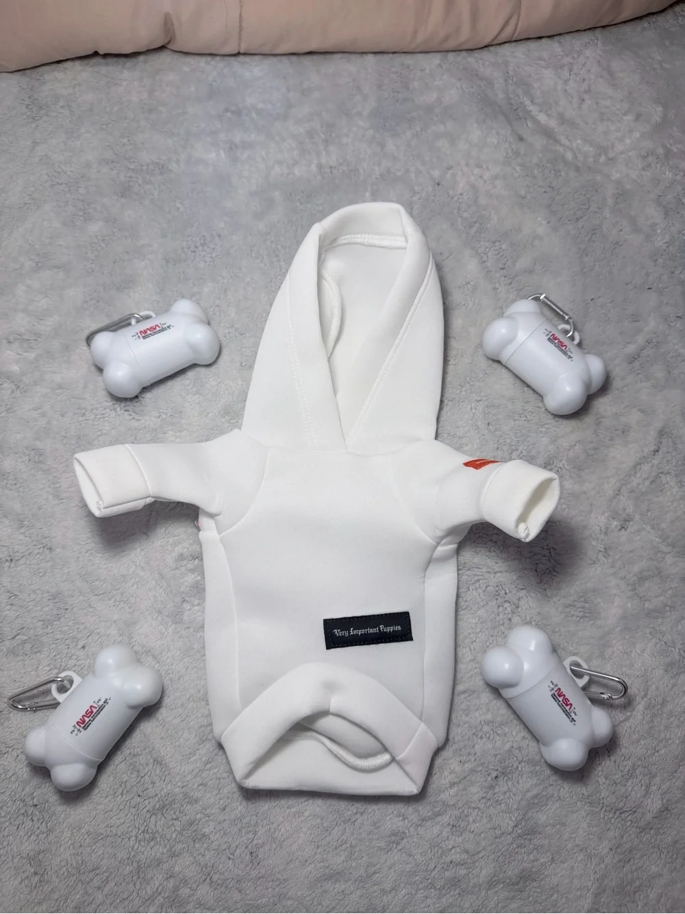 Very Important Puppies (V.I.P.) x Heron Preston x NASA Scuba Dog Hoodie – White